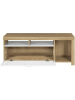 IDOMYA Essentials TV-meubel "Maryse" lichtbruin/wit - (B)110 x (H)45 x (D)40 cm