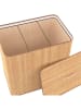 IDOMYA Essentials Wäschekorb in Natur - (B)60 x (H)60 x (T)40 cm