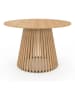 IDOMYA Essentials Eetkamertafel "Camélia" lichtbruin - (H)75 x Ø 110 cm