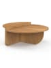 IDOMYA Factory Salontafel lichtbruin - (H)35 x Ø 90 cm