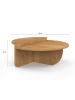 IDOMYA Factory Salontafel lichtbruin - (H)35 x Ø 90 cm