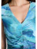 SWING Jurk turquoise/blauw