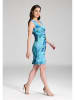 SWING Jurk turquoise/blauw