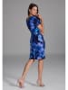 SWING Kleid in Dunkelblau/ Lila