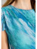 SWING Jurk turquoise/blauw