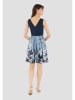 SWING Jurk donkerblauw/lichtblauw