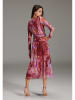 SWING Kleid in Rot/ Rosa
