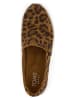 TOMS Leder-Slipper in Hellbraun