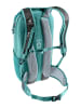 Deuter Plecak rowerowy "Race 16" w kolorze turkusowym - 26 x 46 x 16 cm