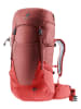 Deuter Plecak turystyczny "Futura 30 SL" w kolorze czerwonym - 30 x 63 x 20 cm