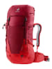 Deuter Plecak turystyczny "Futura 32" w kolorze czerwonym - 30 x 65 x 20 cm