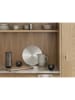 Blomus 2-delige set: theedoeken ''Gano'' grijs/crème - (L)70 x (B)50 cm