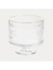 Homla Etagere ''Barrel'' in Gold - (H)20 x Ø 20 cm