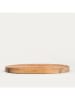Homla Servierplatte ''Mooka'' in Hellbraun - (L)33 x (B)25,5 cm