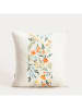 Homla Kissenhülle ''Lavit'' in Creme/ Bunt - (L)45 x (B)45 cm