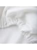 Homla Satin-Spannbettlaken ''Danielle'' in Weiß - (L)200 x (B)140 cm