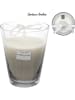 THE HOME DECO FACTORY Geurkaars "Harmony - Amber" wit/grijs - 1.300 g