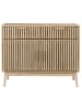 THE HOME DECO FACTORY Ladekast "Klaus" lichtbruin - (B)100 x (H)80 x (D)35 cm