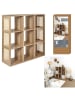 Ethnical Life Standregal in Hellbraun - (B)99,6 x (H)99 x (T)32 cm