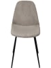 THE HOME DECO FACTORY 4er-Set: Stühle ''Chase'' in Grau - (B)45 x (H)85 x (T)54 cm