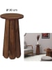 THE HOME DECO FACTORY Stolik w kolorze brązowym - wys. 55 x Ø 30 cm