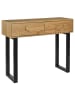 Rétro Chic Sideboard "Calypso" lichtbruin - (B)100 x (H)80 x (D)35 cm