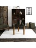 THE HOME DECO FACTORY Couchtisch in Transparent/ Hellbraun - (H)45 x Ø 75 cm