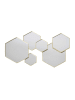 The Concept Factory Wandspiegel goudkleurig - (B)57 x (H)35 cm