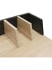 The Home Deco Kids Bureau naturel/zwart - (B)90 x (H)84 x (D)50 cm