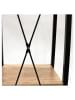 DOCK avenue Staande kast zwart/naturel - (B)32 x (H)148 x (D)32 cm