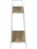 THE HOME DECO FACTORY Standregal in Natur/ Weiß - (B)60 x (H)70 x (T)27 cm