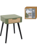 The Home Deco Kids Nachttisch in Grün - (B)35 x (H)48 x (T)35 cm