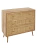 Ethnical Life Kommode "Bali" in Hellbraun - (B)90 x (H)79 x (T)39 cm