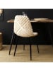 Ethnical Life Esszimmerstuhl "Mora" in Creme - (B)44 x (H)86 x (T)50 cm