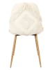 Ethnical Life Eetkamerstoel "Faro" crème - (H)86 x (D)50 cm