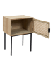 Ethnical Life Nachttisch in Natur - (B)40 x (H)55,5 x (T)30 cm