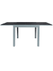 Garden Spirit Gartentisch ''Haria'' in Grau - (B)80 x (H)75 x (T)80 cm