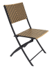 Ethnical Life Gartenstuhl in Braun - (B)45 x (H)82 x (T)55 cm