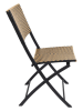 Ethnical Life Tuinstoel bruin - (B)45 x (H)82 x (D)55 cm