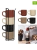 COOK CONCEPT 5-delige set: koppen meerkleurig