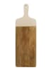 Ethnical Life Schneidebrett in Braun/ Beige - (L)58 x (B)19 cm
