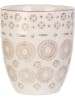 every ware Kubki (4 szt.) "Mirage" w kolorze kremowym ze wzorem - 250 ml