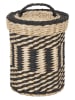 Ethnical Life 2er-Set: Körbe in Beige/ Schwarz