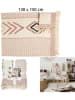 The Concept Factory Plaid lichtroze - (L)150 x (B)130 cm