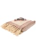 The Concept Factory Plaid in Rosa - (L)150 x (B)130 cm