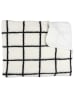 THE HOME DECO FACTORY Plaid in Creme - (L)160 x (B)130 cm