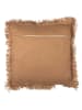Garden Spirit Kissen ''Gaufre'' in Ocker - (L)40 x (B)40 cm