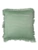 Garden Spirit Kussen "Gaufre" groen - (L)40 x (B)40 cm