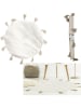 THE HOME DECO FACTORY Dywan bawełniany w kolorze kremowym - Ø 90 cm