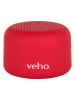 Veho Bluetooth-Lautsprecher ''M3'' in Rot - (H)5 x Ø 7,8 cm